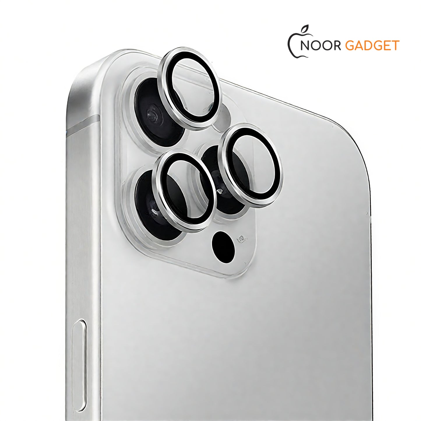 Sapphire Glass iPhone Camera Lens Protector (12 to 16 Pro Max) - 9H Hardness, 2X Explosion-Proof