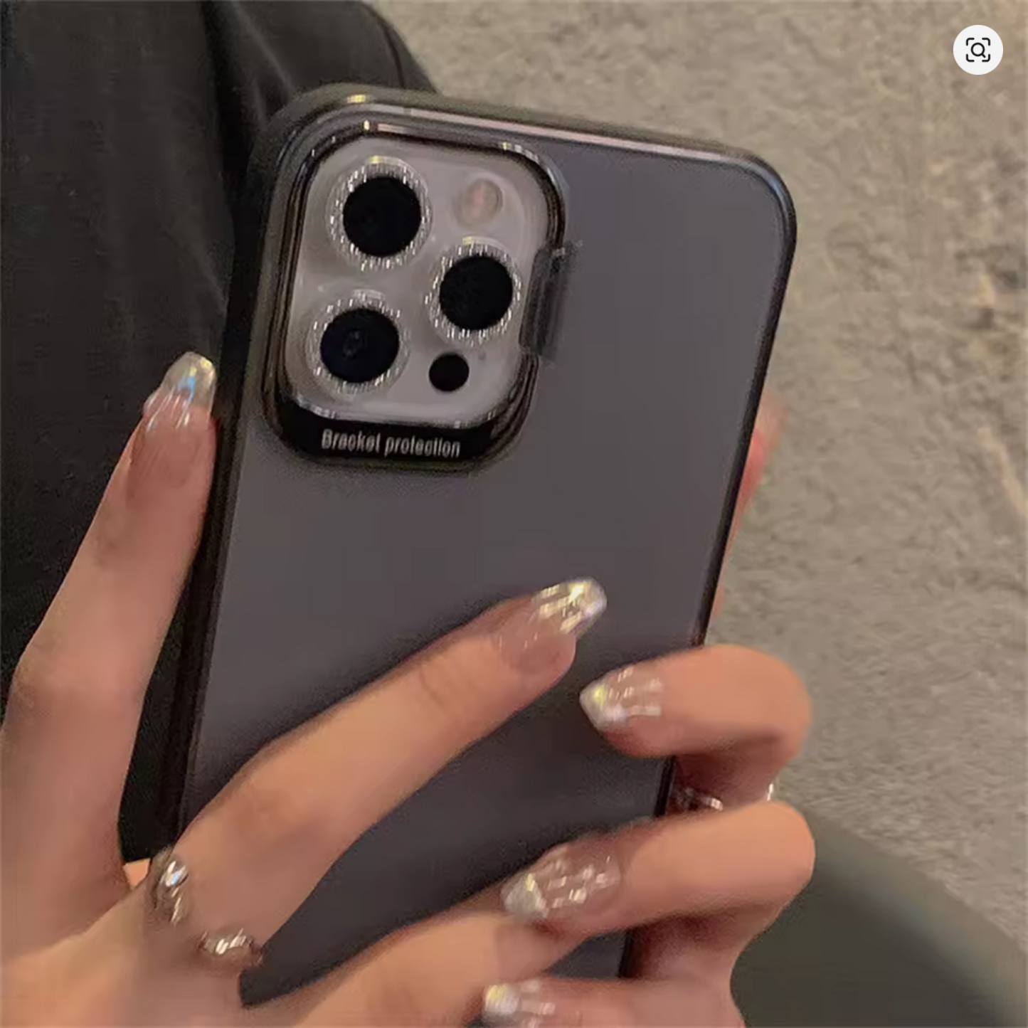 Original Stone Diamond Fancy Sapphire Glass Camera Lens Protector for iPhone 12 to 16 Pro Max – Premium 9H Tempered Glass, Anti-Scratch & Shockproof