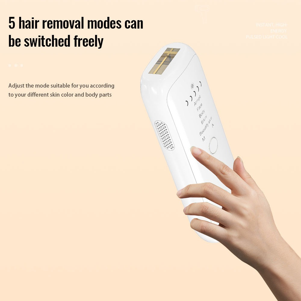 Permanent Hair Removal Unlimited Flash Lifetime Use Unlimited flash times Sapphire ice-cooling feature Skin rejuvenation + hair removal function Adjustable 5 intensity levels White in stock 1 years Official Warranty