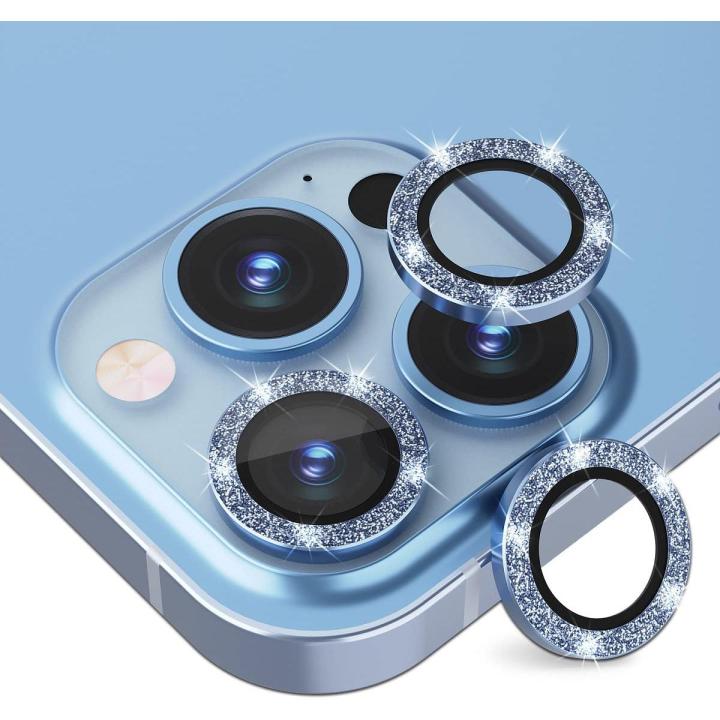 Original Stone Diamond Fancy Sapphire Glass Camera Lens Protector for iPhone 12 to 16 Pro Max – Premium 9H Tempered Glass, Anti-Scratch & Shockproof