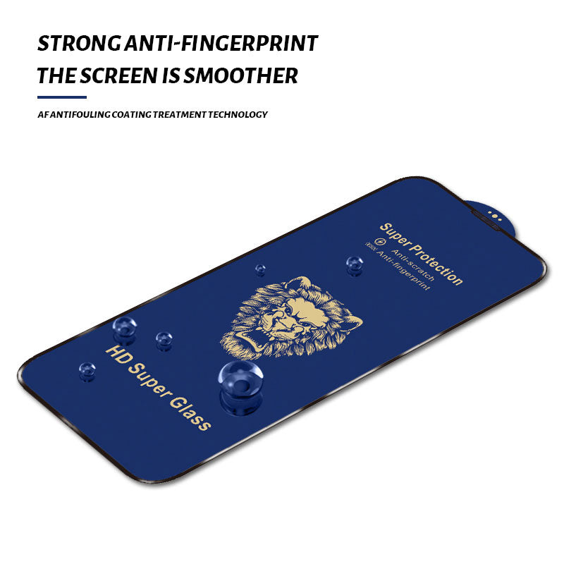 Premium Anti-Fingerprint Tempered Glass Screen Protector with Full Arc Edge