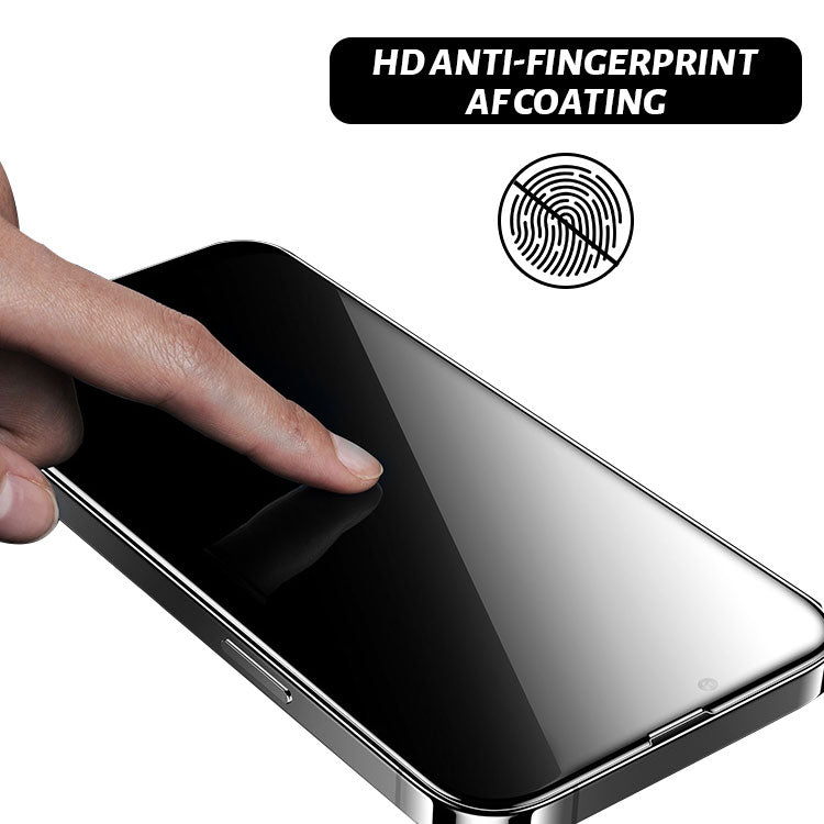 Premium Anti-Fingerprint Tempered Glass Screen Protector with Full Arc Edge
