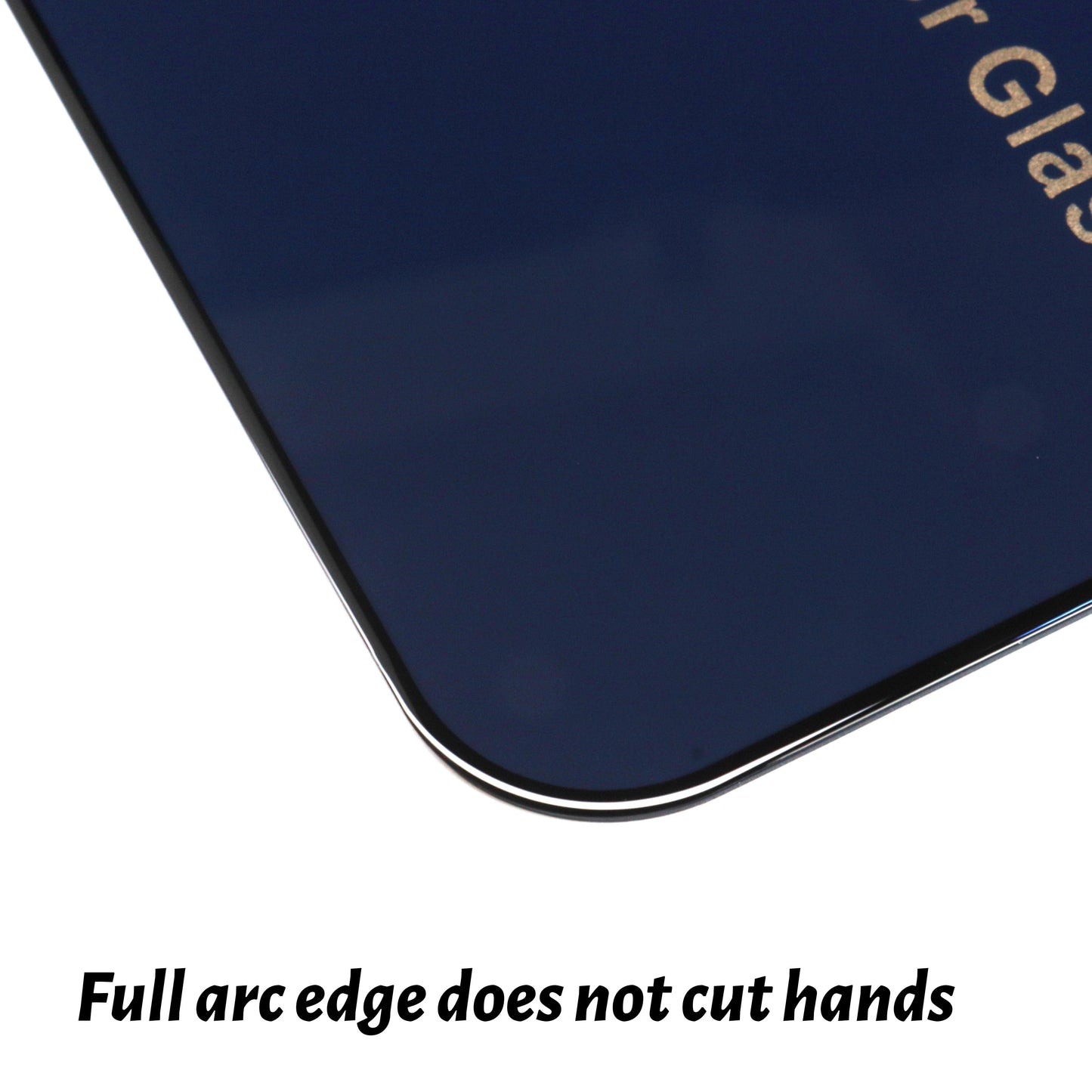 Premium Anti-Fingerprint Tempered Glass Screen Protector with Full Arc Edge