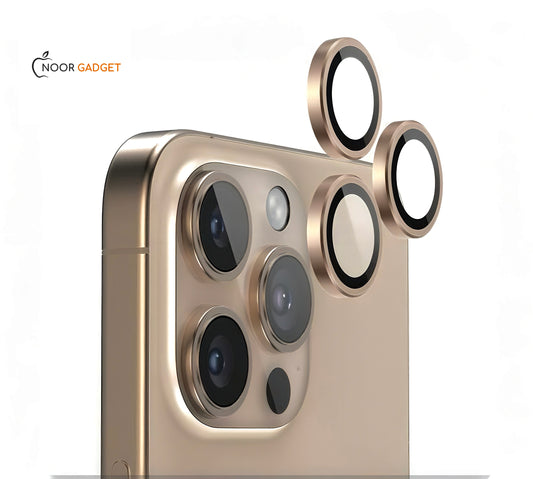 Sapphire Glass iPhone Camera Lens Protector (12 to 16 Pro Max) - 9H Hardness, 2X Explosion-Proof